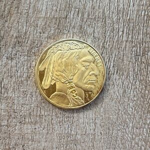 2012 Copy U.S. Buffalo Indian Head Coin Gold Plated